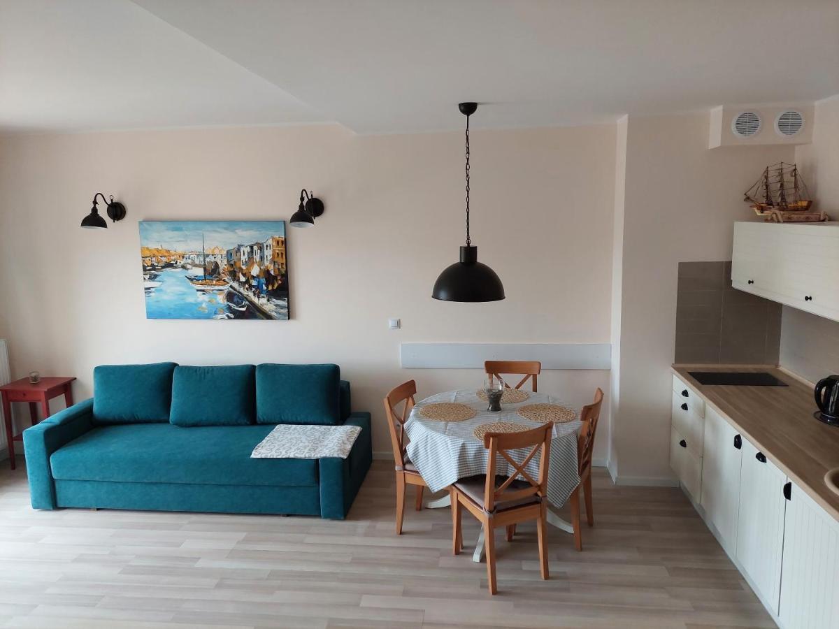 Bursztynowy 1 Apartman Karwia Kültér fotó