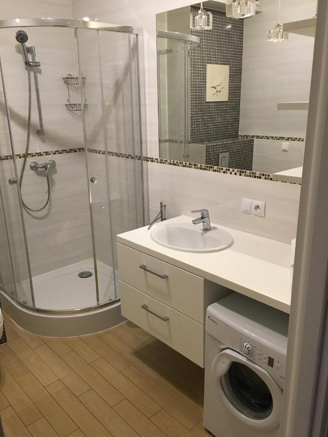 Bursztynowy 1 Apartman Karwia Kültér fotó